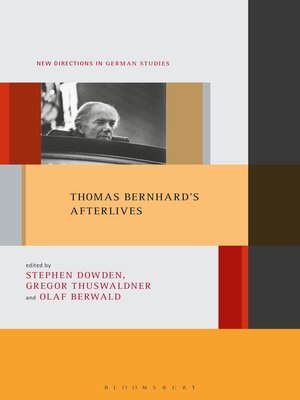 cover image of Thomas Bernhard's Afterlives